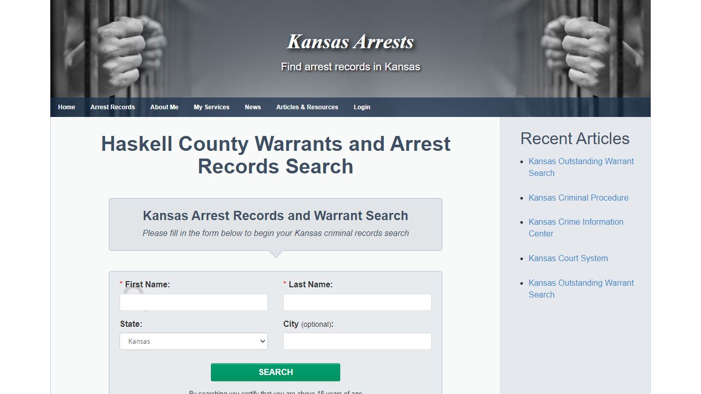 Haskell County Warrants and Arrest Records Search - Kansas Arrests